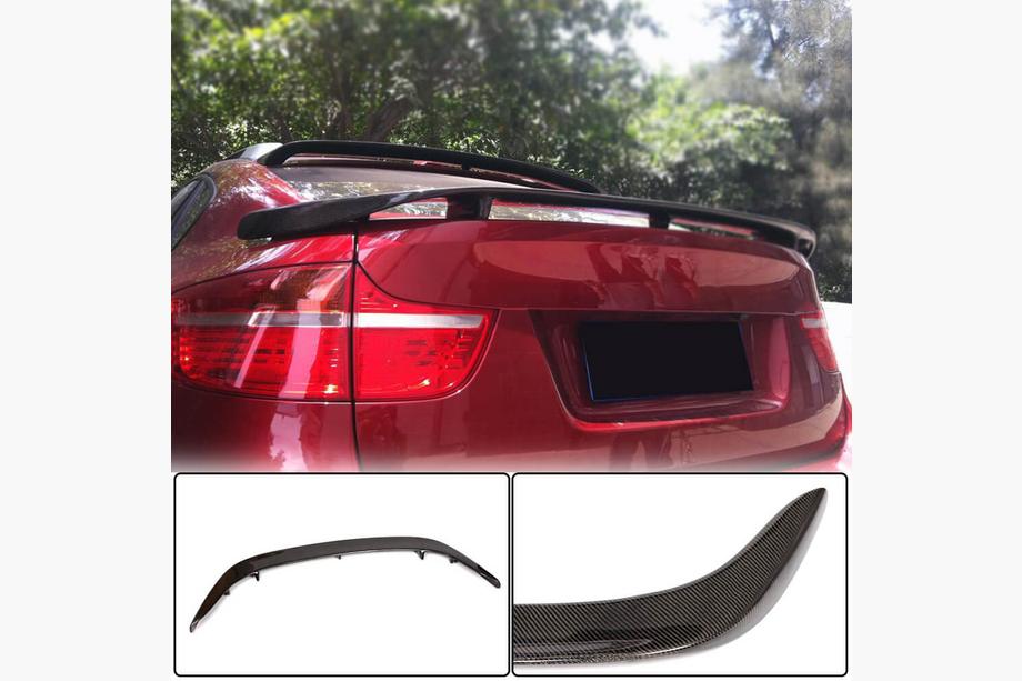 BMW X6 E71 2008–2014 Kofferdekselspoiler FRP V3 Image