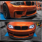 BMW 1 Serie E81/E82/E87/E88 2004–2011 Front bumper lip Lip V1 (voor 1M E82, carbon) foto 5