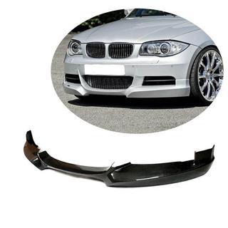 Front bumper lip (voor E82/E88 M-Sport, carbon) BMW 1 Serie E81/E82/E87/E88 2004–2011 foto 1