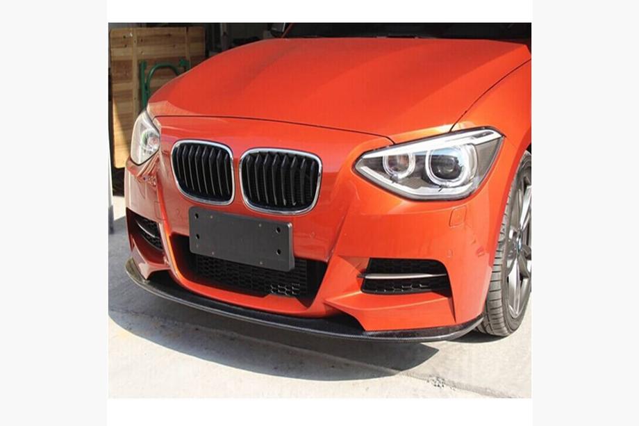 BMW 1 Serie F20/F21 2011–2019 Front bumper lipspoiler Lip (voor M-Sport 2011-2015, carbon) Foto 2