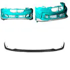 BMW 1 Serie F40 2019–2024 Front bumper lip Lip (voor M-Sport, carbon) foto 2
