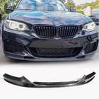 BMW 2-serie F22/F23 2014–2021 Voorbumper lip V2 (voor F22/23 M-Sport, carbon) foto 1