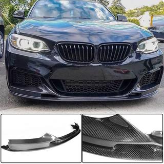 Voorbumper lip V2 (voor F22/23 M-Sport, carbon) BMW 2-serie F22/F23 2014–2021 foto 2