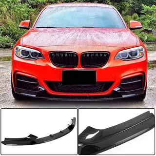 Voorbumper lip V3 (voor F22/23 M-Sport, carbon) foto 1