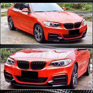 Voorbumper lip V3 (voor F22/23 M-Sport, carbon) BMW 2-serie F22/F23 2014–2021 foto 3