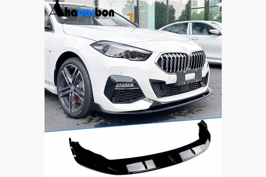 BMW 2 Serie Gran Coupe F44 2020–2024 Voorbumper lip spoiler (ABS) Image