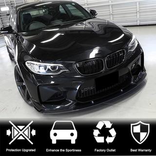 Frontbumper lip Lip V6 (voor F87 M2, carbon) BMW 2-serie F22/F23 2014–2021 foto 2