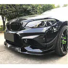 BMW 2-serie F22/F23 2014–2021 Voorbumper lip Lip V5 (voor F87 M2, carbon) foto 3
