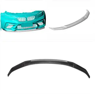 Front bumper lip Lip V1 (voor F87 M2 Competition, carbon) foto 2