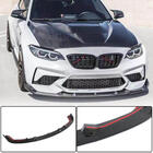 BMW 2-serie F22/F23 2014–2021 Frontbumper lipspoiler Lip V5 (voor F87 M2 Competition, carbon) foto 1