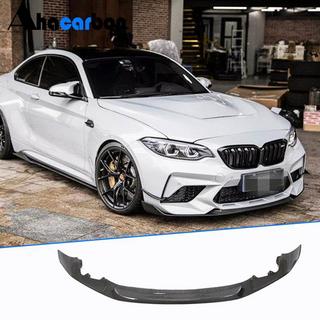 Frontbumper lip Lip V2 (voor F87 M2 Competition, carbon) BMW 2-serie F22/F23 2014–2021 foto 1