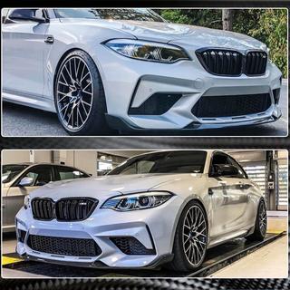 Frontbumper lip Lip V2 (voor F87 M2 Competition, carbon) BMW 2-serie F22/F23 2014–2021 foto 2