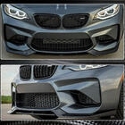 BMW 2-serie F22/F23 2014–2021 Front bumper lip Lip V2 (voor F87 M2, carbon) foto 5