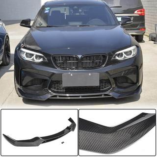 Front bumper lip Lip V2 (voor F87 M2, carbon) BMW 2-serie F22/F23 2014–2021 foto 1