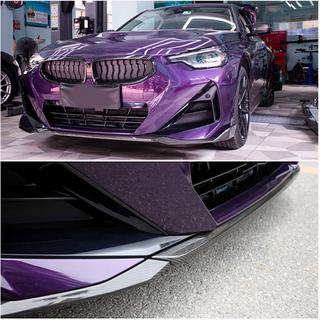 Front bumper lip Lip (voor M-Sport, carbon) BMW 2 Serie G42 2021– foto 2