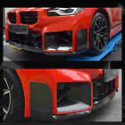 BMW 2 Serie G42 2021– Frontbumper lip Lip V1 (voor G87, carbon) foto 7