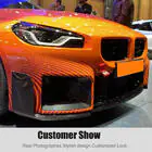 BMW 2 Serie G42 2021– Frontbumper lip Lip V1 (voor G87, carbon) foto 9