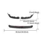 BMW 2 Serie G42 2021– Frontlip Lip V2 voor voorbumper (voor G87, carbon) foto 9