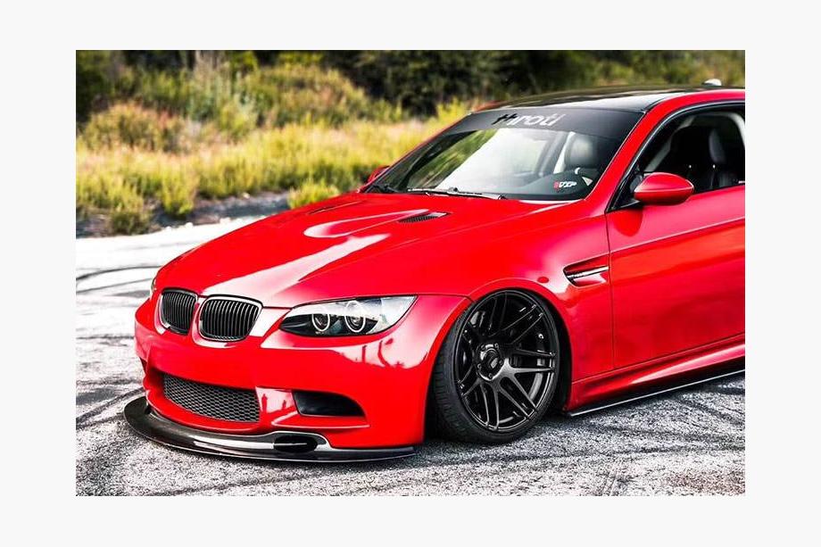 BMW 3-serie E92/E93 2006–2013 Voorbumper lip GT4-Style (voor M3, carbon) Foto 3