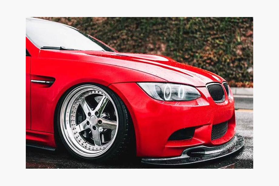 BMW 3-serie E92/E93 2006–2013 Voorbumper lip GT4-Style (voor M3, carbon) Foto 4