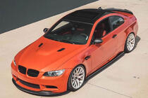 BMW 3-serie E92/E93 2006–2013 Voorbumper lipspoiler Lip Hamman-Style V1 (voor M3, carbon) foto 3