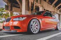 BMW 3-serie E92/E93 2006–2013 Voorbumper lipspoiler Lip Hamman-Style V1 (voor M3, carbon) foto 4