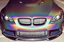 BMW 3-serie E92/E93 2006–2013 Voorbumper lipspoiler Lip V-Style (voor M3, carbon) foto 2