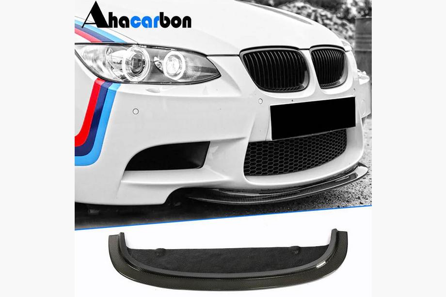 BMW 3-serie E92/E93 2006–2013 Front bumper lip V6 (voor M3, carbon) Image