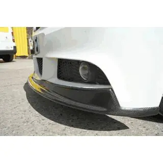 Front bumper lip (voor E90 M-Sport 2008-2011, carbon) foto 3