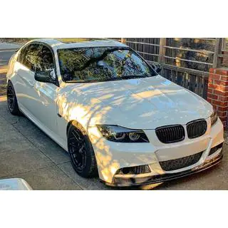 Front bumper lip (voor E90 M-Sport 2008-2011, carbon) foto 4