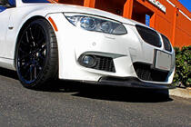 BMW 3-serie E92/E93 2006–2013 Voorbumper lipspoiler RK-Style (voor 2010-2012 M-Sport, carbon) foto 4