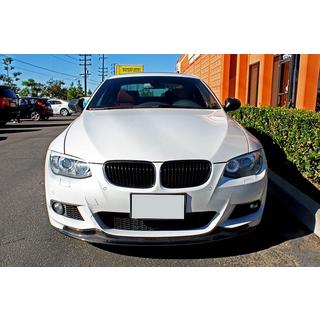 Voorbumper lipspoiler RK-Style (voor 2010-2012 M-Sport, carbon) BMW 3-serie E92/E93 2006–2013 foto 3
