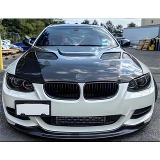 Voorbumper lipspoiler RK-Style (voor 2010-2012 M-Sport, carbon) BMW 3-serie E92/E93 2006–2013 foto 2