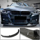 BMW 3 Serie F30/F31 2012–2019 Voorbumper lip Lip Mad-Style (voor F30 M-Sport, carbon) foto 1