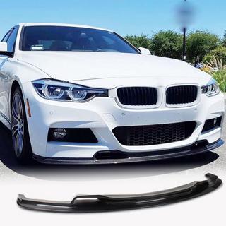 Voorbumper lip Lip V-Style (voor F30 M-Sport, carbon) foto 1