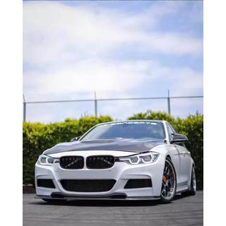 Voorbumper lip Lip V-Style (voor F30 M-Sport, carbon) foto 4