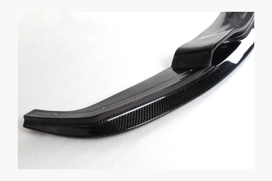 BMW 3 Serie F30/F31 2012–2019 Voorbumper lip Lip V-Style (voor F30 M-Sport, carbon) Foto 11