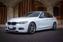 BMW 3 Serie F30/F31 2012–2019 Front bumper lip FRP V3 (M-Performance) foto 6