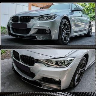 Frontbumper lip MP-Style (voor F30 M-Sport, carbon) BMW 3 Serie F30/F31 2012–2019 foto 3