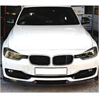 BMW 3 Serie F30/F31 2012–2019 Voorbumper spoilerlip FRP V2 (2012-2015 Base) foto 2