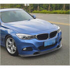BMW 3-serie F34 2013–2020 Front bumper lip Lip V-Style (voor M-Sport, carbon) foto 2