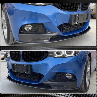 Voorbumper lipspoiler MP-Style (voor M-Sport, carbon) BMW 3-serie F34 2013–2020 foto 4