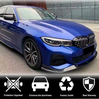 Voorbumper lip spoiler AC-Style (voor M-Sport 2018-2022, carbon) BMW 3 Serie G20/G21 2018– foto 4