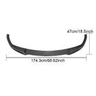 BMW 3 Serie G20/G21 2018– Front bumper lip FRP V6 (2019-2022 M-Sport) foto 7