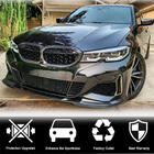 BMW 3 Serie G20/G21 2018– Voorbumper lip Lip V7 (voor M-Sport 2018-2022, carbon) foto 3
