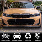 BMW 3 Serie G20/G21 2018– Front bumper lip Lip V2 (voor M-Sport 2022+, carbon) foto 2
