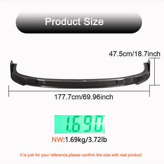 Front bumper lip Lip V2 (voor M-Sport 2022+, carbon) BMW 3 Serie G20/G21 2018– foto 4