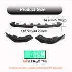 BMW 3 Serie G20/G21 2018– Frontbumper lip Lip V3 (voor M-Sport 2022+, carbon) foto 4