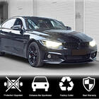 BMW 4 Serie F32/F33/F36 2012–2020 Carbon V4 front bumper lip (M-Sport) foto 3