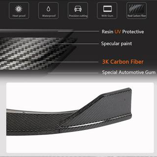 Front bumper lip Lip V3 (voor G26 M-Sport, carbon) BMW 4-serie G22/23/26 2020– foto 4
